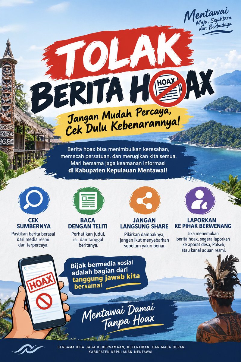 advasarimut's tweet photo. jangan mudah percaya berita tanpa cek https://t.co/8baGmk4gT5