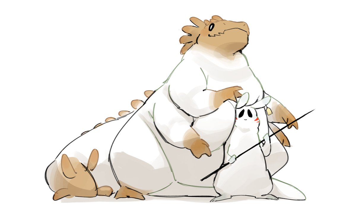 Ramingtonn's tweet photo. lizard doodle https://t.co/NcJGU7Qhv0