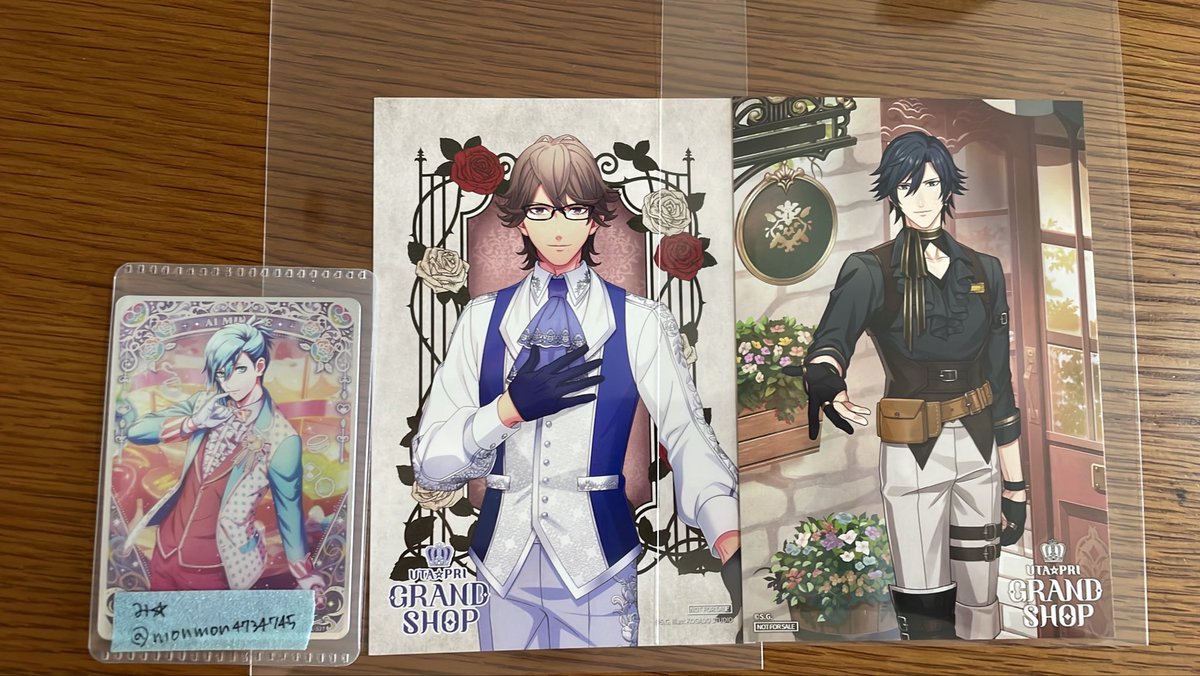 monmon4734745's tweet photo. 【交換】うたプリ グラショ ポストカード 特典  MC ヘブ

譲￤トキヤ、瑛一 エイベル

求￤藍or那月、ナギ ミカ

郵送交換にて
お一つからでもお気軽にお声がけください
よろしくお願いいたします。 https://t.co/PNVTDOfVYH