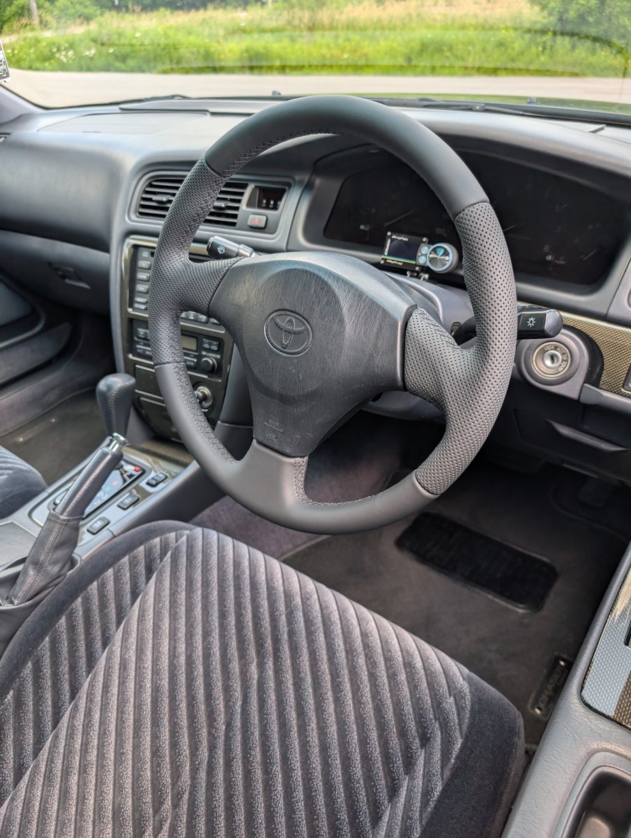 Steve94995542's tweet photo. @AP35UK I'm treating it like it is! It was a one owner 66,000km car from Nara. I had it fully polished, updated exterior to S2 parts with TRD grille, did the 100,000km service and have replaced any worn parts with new OEM ones. I'll own it for a very long time! https://t.co/BAef4zXKce