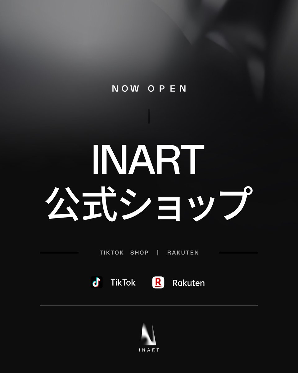 InartActionJp's tweet photo. このたび、TikTok Shopおよび楽天市場にINART公式ストアをオープンいたしました。
INARTの商品を、より多くのプラットフォームから商品をご購入いただけるようになりました。

TikTok Shop：INART Collectibles JP
Rakuten：INART楽天市場店

#inart #inartaction #tiktokshop #楽天市場 https://t.co/sZgGRi1sLN