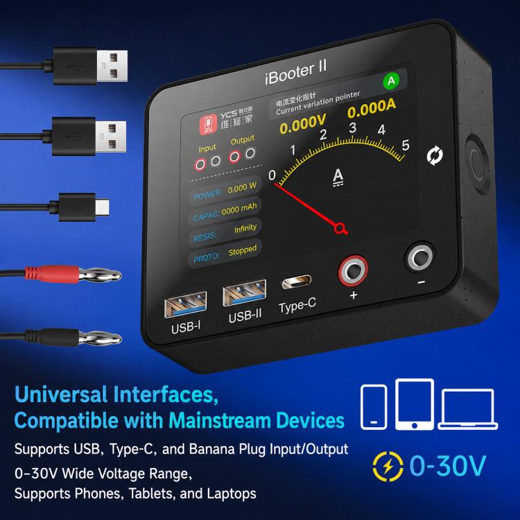 iPartsBuy's tweet photo. 🔥 **YCS iBooter II Smart Power-On Current Analyzer** 🔥
#YCS #CurrentAnalyzer #PowerOnCable #PhoneRepairTools #MicroSoldering
📦 **An essential smart power testing tool for motherboard repair engineers, mobile phone repair shops, and chip-level diagnostic centers https://t.co/dm3lXcs16z