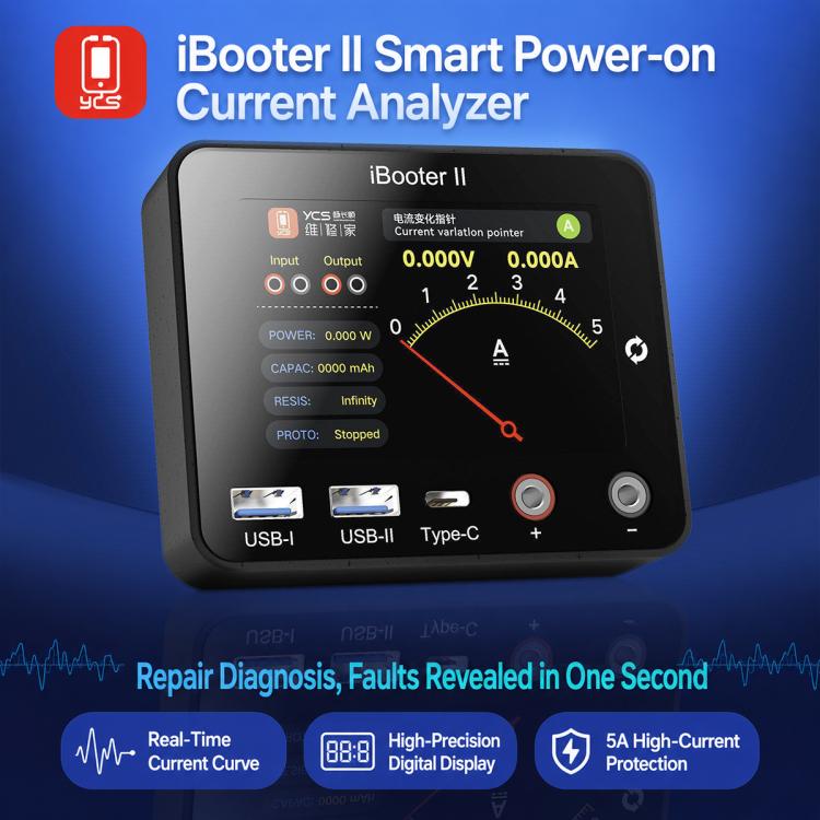 iPartsBuy's tweet photo. 🔥 **YCS iBooter II Smart Power-On Current Analyzer** 🔥
#YCS #CurrentAnalyzer #PowerOnCable #PhoneRepairTools #MicroSoldering
📦 **An essential smart power testing tool for motherboard repair engineers, mobile phone repair shops, and chip-level diagnostic centers https://t.co/dm3lXcs16z