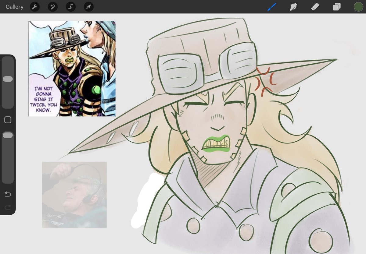 Bunieqqz's tweet photo. Pizza mozzarella.. Pizza mozzarellaa.. 🍕🥇

Aqui teneis unos sketches de Johnny y Gyro ❗️❗️

25.09.2026 SOLO FALTAN 3 DIASSS ❗️❗️❗️❗️

#steelballrun #jojoesp https://t.co/Vil6mlQUdB