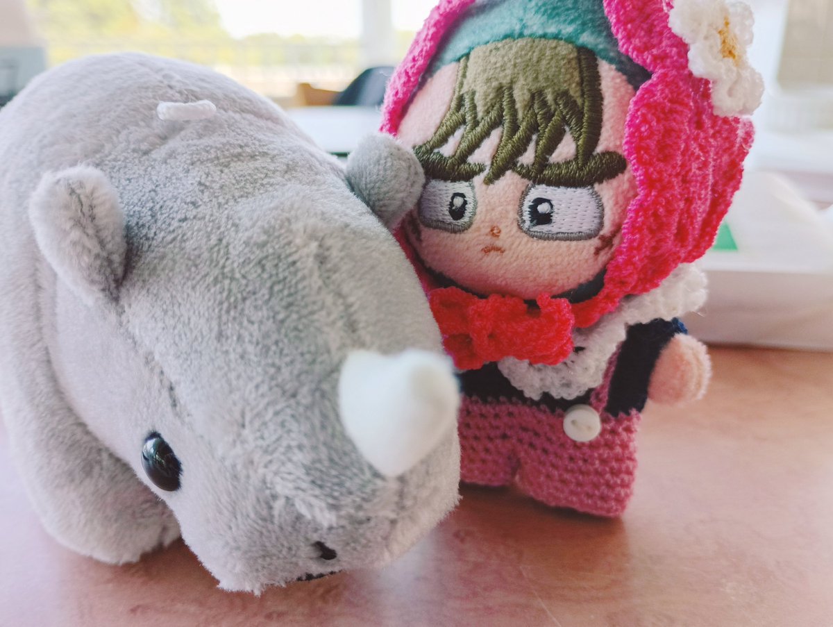 kyame_84xx's tweet photo. 今日は世界サイの日🦏だよ https://t.co/q9GLaGmBvt