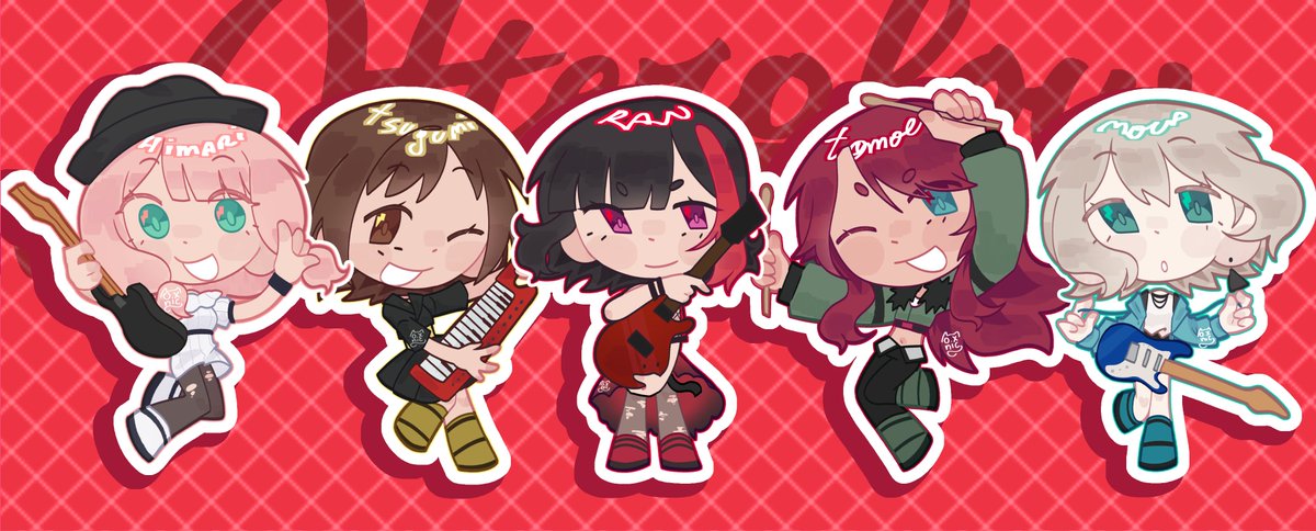 nic_oxxo's tweet photo. Drawing all Bandori girls pt1 ! #bandoriart https://t.co/bTMDjn0Xh2