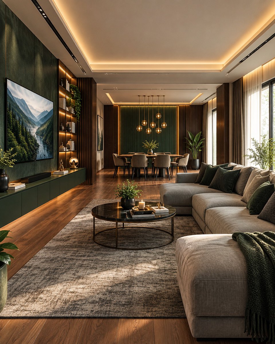 johnmartinap6ut's tweet photo. Where luxury meets comfort—a dreamlike living room to inspire your ideal home. Save this for later. https://t.co/7fgC4f5Tn4