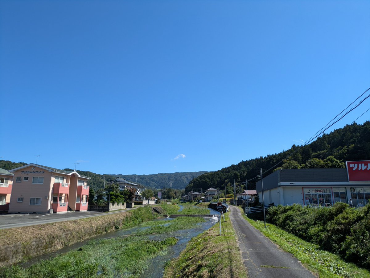 m24brm's tweet photo. 矢祭、いい街だ https://t.co/cU5JIougan