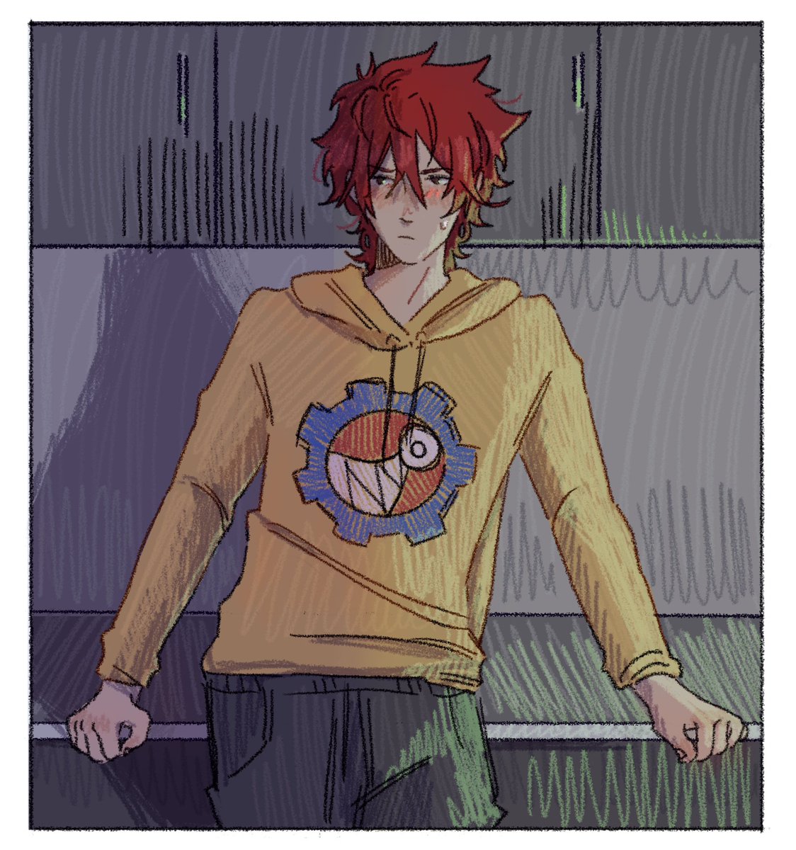 PistachioMacar's tweet photo. art for chapter ten 🍦 renga u will always be famous https://t.co/xIM1GLftQl