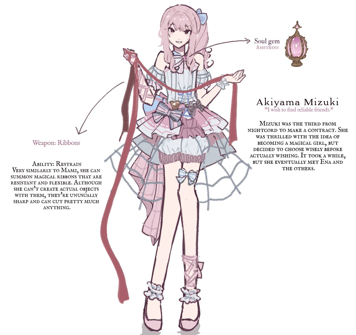 mzenholic's tweet photo. nightcord x madoka magica 😳😳😳😳😳real 
#prsk_FA https://t.co/uElypcF4CV