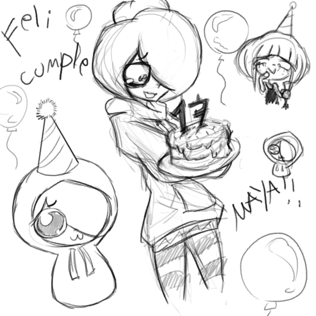ramitaa_a's tweet photo. feliz cumpleaños a la mayita y como regalo un sketch bien mugriento♥️#Ongezellig https://t.co/DgvWNqJsMA