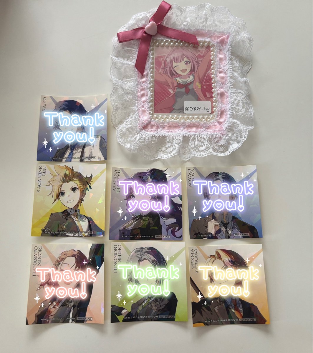 O9O9__Tag's tweet photo. プロセカ感謝祭 特典 交換

譲⬇️
レン

求⬇️
えむ

※郵送での取引のみ📮
検索からも気軽にお声がけ下さい🙇🏻‍♀️

 #プロセカ  
#プロセカグッズ交換
#プロセカ感謝祭 https://t.co/xCdF4Wt1xj