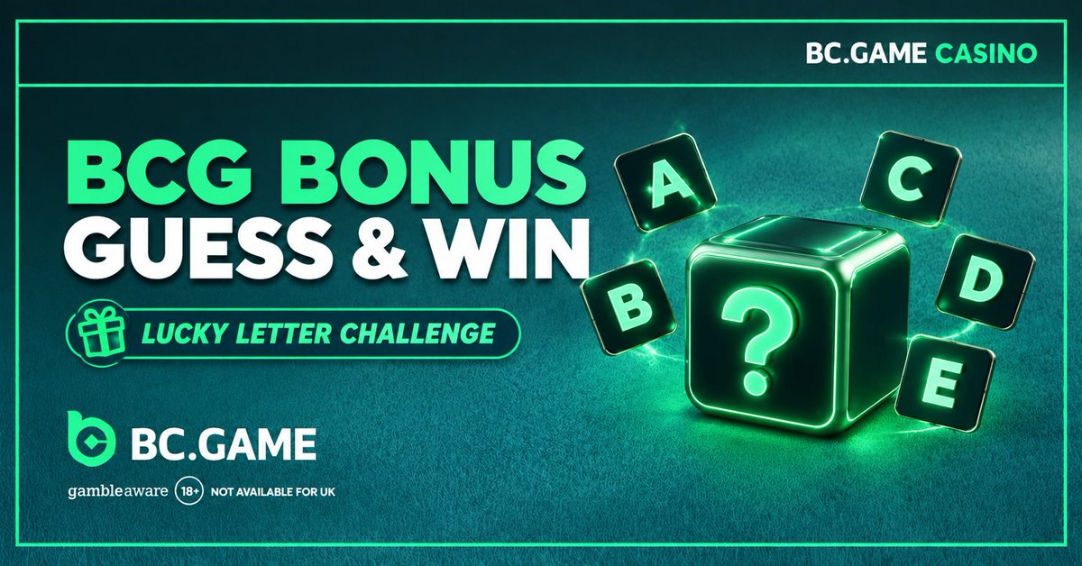 bcgbonus's tweet photo. BCGBONUS GUESS &amp; WIN 💫

Today's Lucky Letter = ?
A / B / C / D / E

Comment your guess below.

3 lucky winners who guess correctly will receive a random bonus code worth up to $20.

Good luck. https://t.co/4MrXbdbbUo
