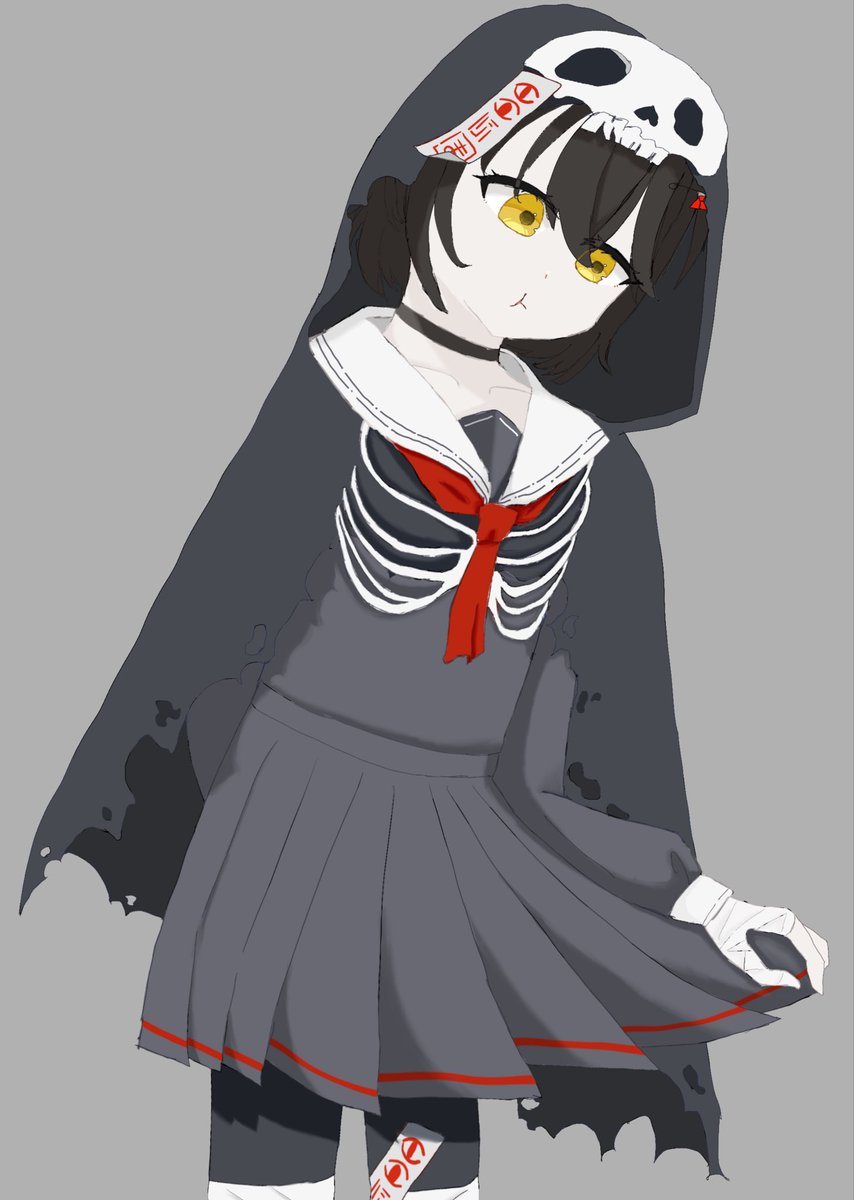 Okowapenguin's tweet photo. #あるくりFA #まっしろキャンバス 
スカートは嫌だそうです
需要あるんだけどね https://t.co/akmXUwMIXL