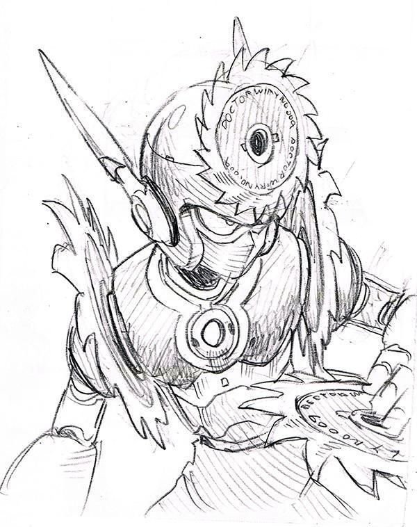 GicoSouzaXD's tweet photo. O pessoal descobrindo agora que o Yusuke Murata sempre foi fã de Megaman é muito engraçado https://t.co/MlisGDMFqz