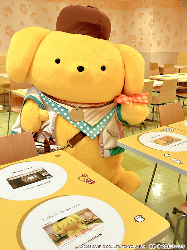 purolandjp's tweet photo. みなさんもポムっと一息つけましたか？✨

「POMPOMPURIN 30th Anniversary 」では
プリンの“○○すぎる”魅力がぎゅ～っと集合した
「ポムポムすぎるよ展」を実施中💛
館内いっぱいに広がる200点の展示を
ぜひ見に来てね♪

詳細はリプライをチェック✅
#ピューロでポムっと一息 https://t.co/LcSODDQJEQ