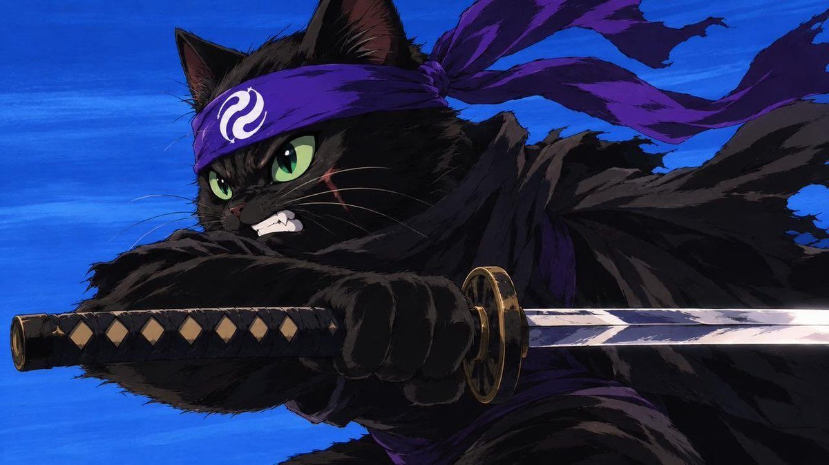 NinjaCatSF's tweet photo. @shockermandan @injective Swords out https://t.co/QBdkigsxKr