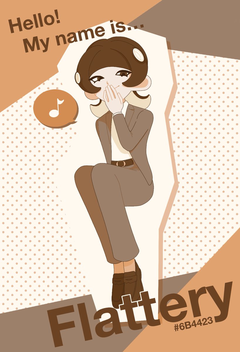 ononon_v's tweet photo. #HelloMyColorIs_2
# 6B4423 Flattery https://t.co/WKoZ7PNyrG
