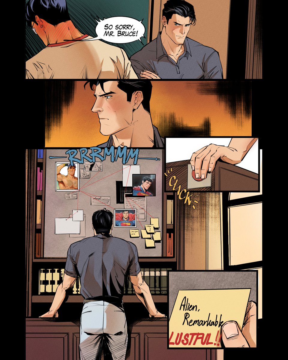 BosoRomantics's tweet photo. [DC] Superman x Batman Under Watch 6/6
#SuperBat
#Batman
#Superman
#AU
#BL https://t.co/7AOTcz9fGK