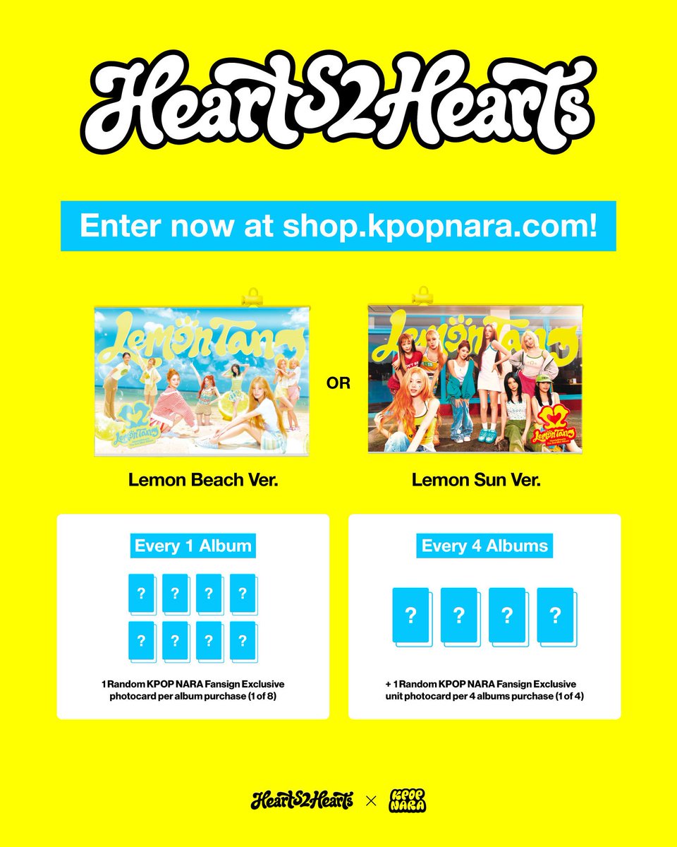 H2HBase_'s tweet photo. [INFO]

Hearts2Hearts will hold an offline fansign event in New York for the release of their 2nd mini album “Lemon Tang” with KPOP NARA. 

📆 : October 06, 2026.

#Hearts2Hearts #하츠투하츠 #H2H @Hearts2Hearts https://t.co/q15pPlwHqp