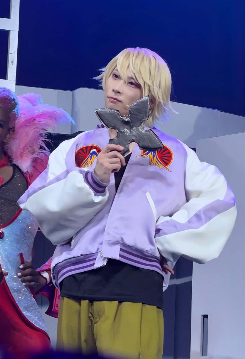 m___y38's tweet photo. 「TIGER &amp; BUNNY」THE STAGE

イワン・カレリン役 岩崎悠雅さん🥷💙
（@yuga_iwasaki ）

#舞���タイバニ https://t.co/Jmr7QB27p7