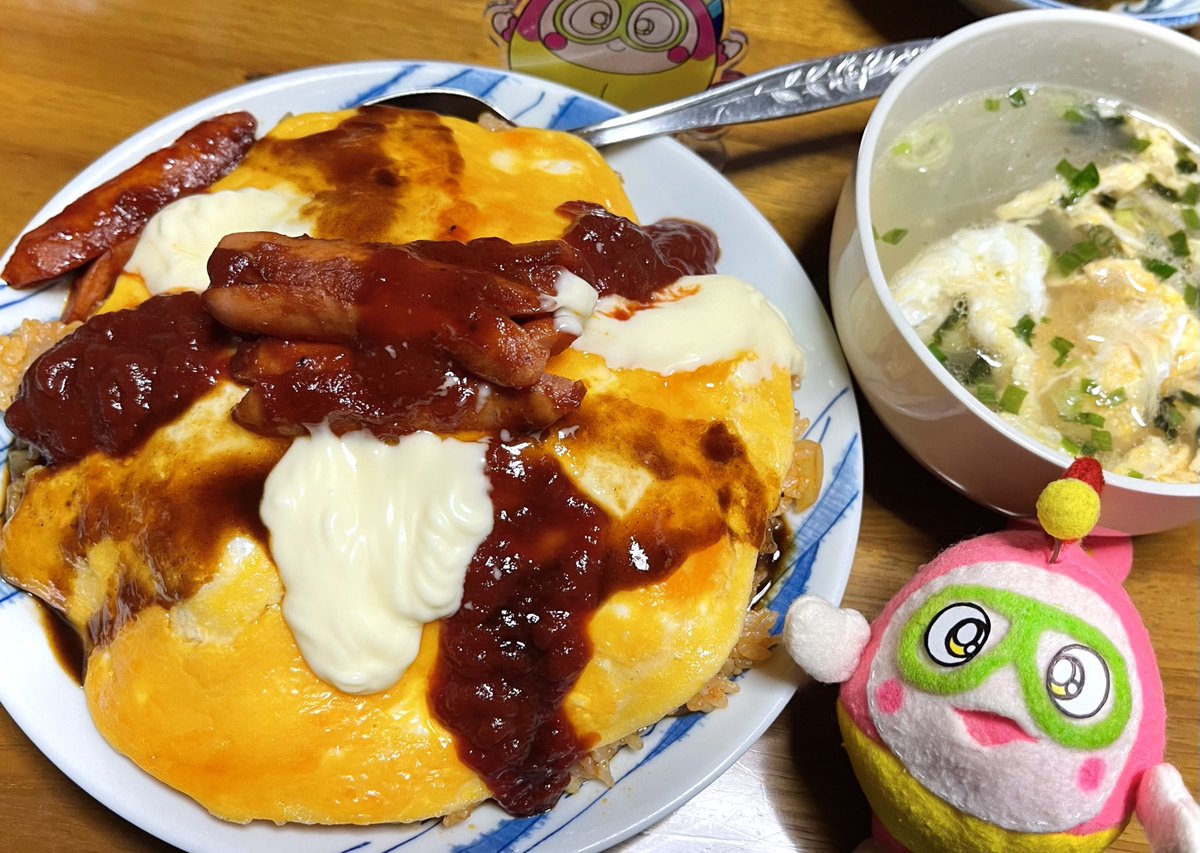 pukumaru2929's tweet photo. ほんとにオムライス！よく作っては食べていますプク〜

オムライスマスター、オムライス王子と呼んで下さいプクー https://t.co/WebzyJB3Sz