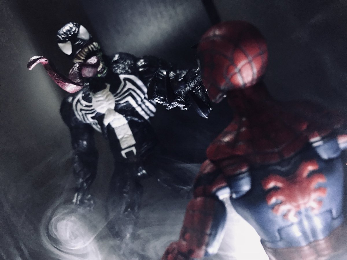 CoreyStrebe's tweet photo. #Actionfigures #Spiderman #Marvel https://t.co/zrMhMnnICt