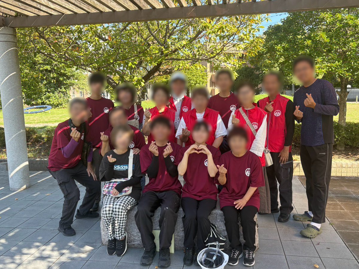 JM7114264920157's tweet photo. 【UPeace災害ボランティア】
9/22  シルバーウィーク2日目
  
福岡・宮崎・鳥取・熊本メンバー元気に出発しました。被災家庭に寄り添い頑張ります😊 https://t.co/lLBDhXM5TY