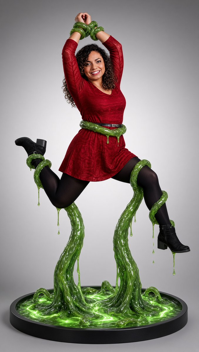 NEFUS_inc's tweet photo. My aunt Leticia Ruman is being grabbed by tentacles! https://t.co/iO5M7D7EFs