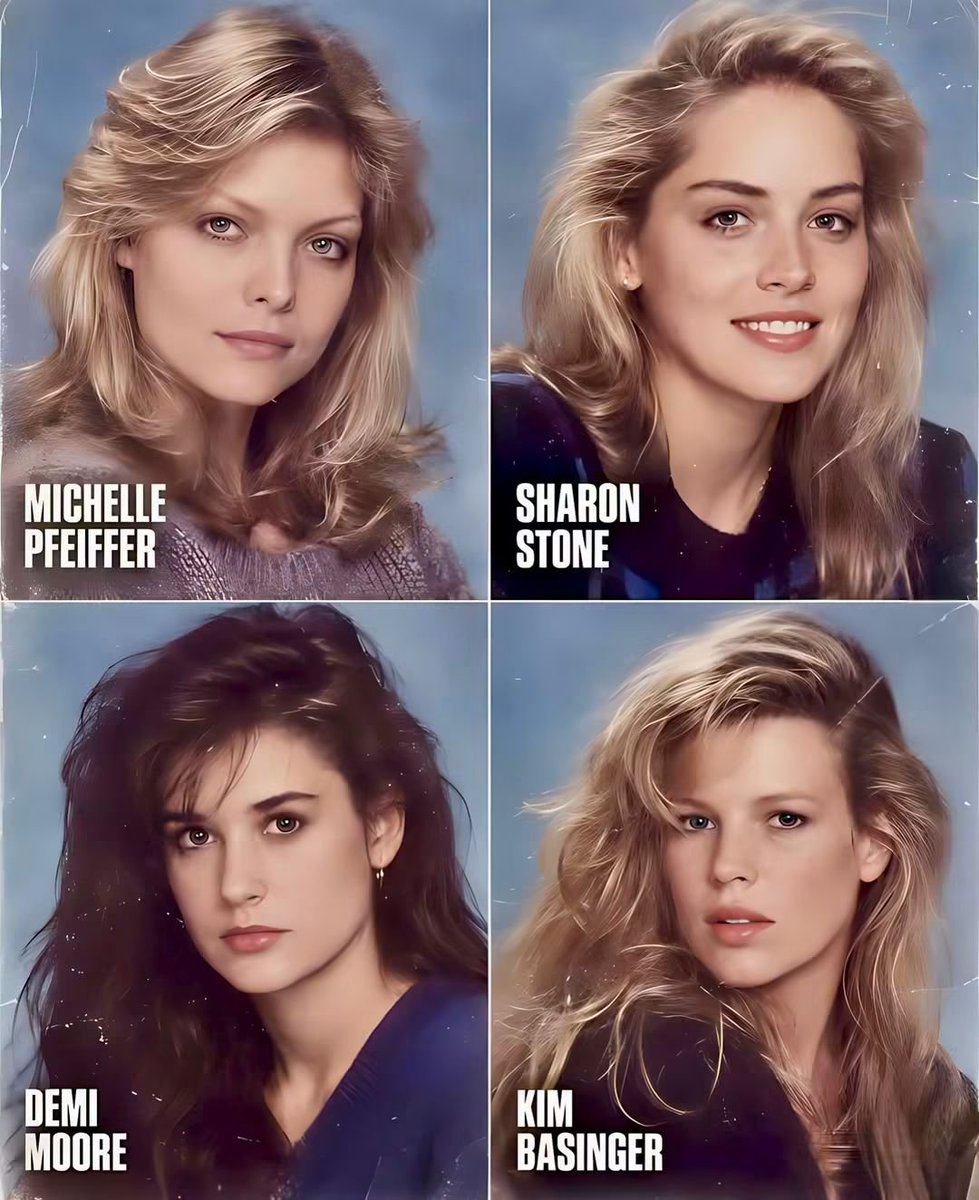 Joshywin's tweet photo. BELLAS ACTRICES DE LOS 80'S
📽️🍿⭐💣💥 
¿Cuál es Tu Favorita?

#MichelleFieffer #SharonStone
#DemiMoore #KimBasinger https://t.co/uzzvaSaNdD