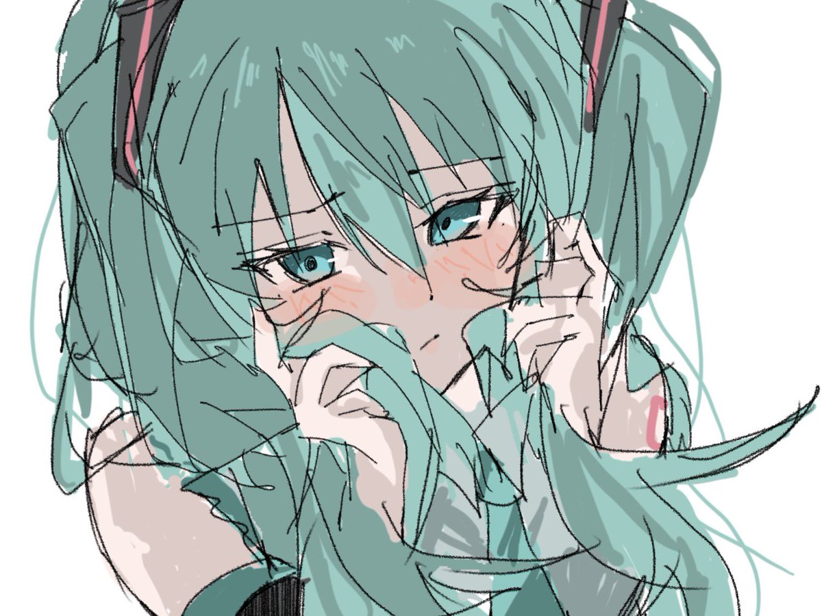 maro__1109's tweet photo. 落書きすぎる #初音ミク https://t.co/nPlGvIxbKo
