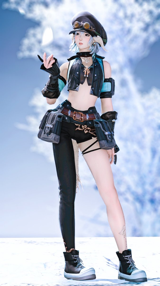 PinkeaiX's tweet photo. Cloud mechanic☁️
#FFXIV #FF14 https://t.co/UVqY5OpDok