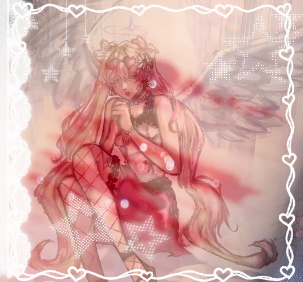 xysighting29's tweet photo. angel stop that rn!! (•~•) https://t.co/eRZ4tUM0xN