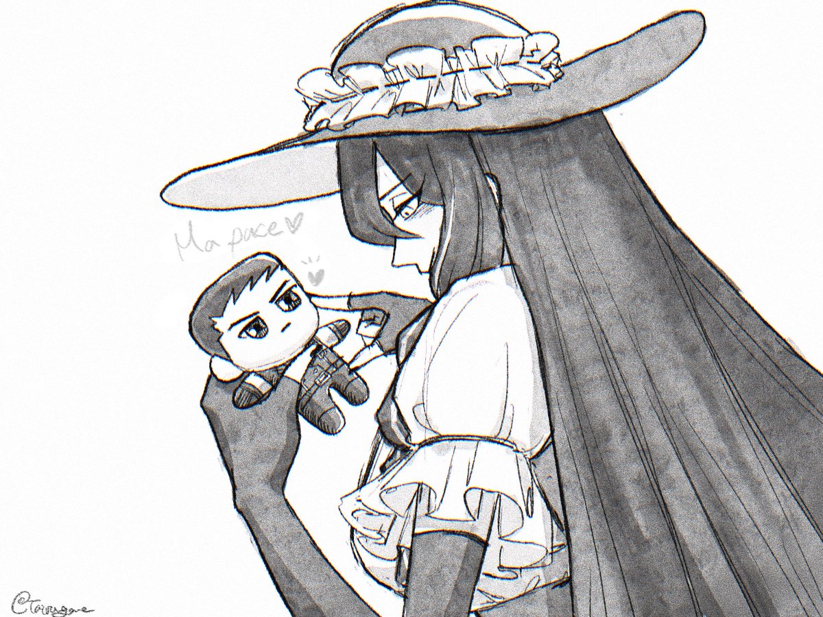 Taira_game's tweet photo. 10章絵
私の愛しいおチビちゃん❤️❤️❤️(188cm) https://t.co/Q86Pq5w0Hu