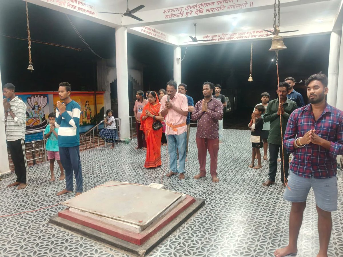 skylarwillputo's tweet photo. Evening Aarti darshan at Adishakti Maa Mavali Mata Temple, Maro — 04/09/2026 https://t.co/uNyo5Tu7Vc