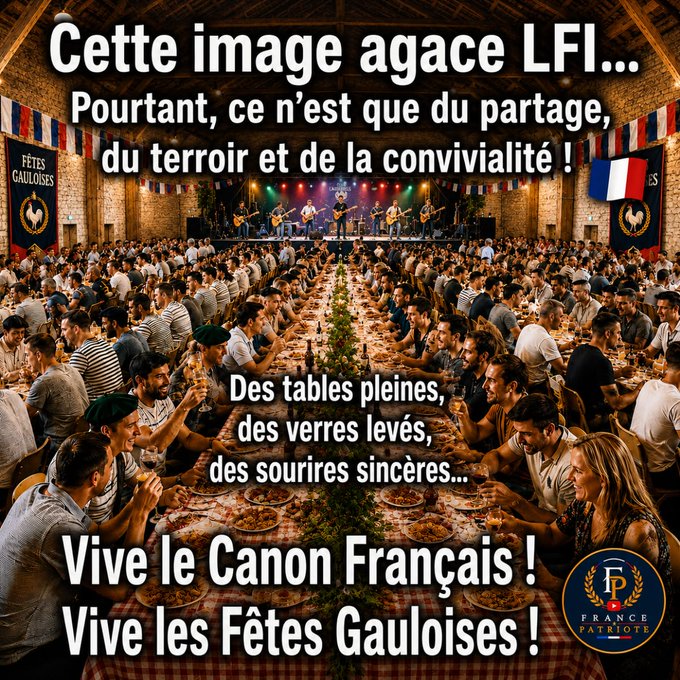 RoneilesR's tweet photo. @platiniumultra il aurait du organiser ça avec le canon français, la salle aurait été pleine, un repas du canon gratos personne ne refuse https://t.co/znWWh2HUfz