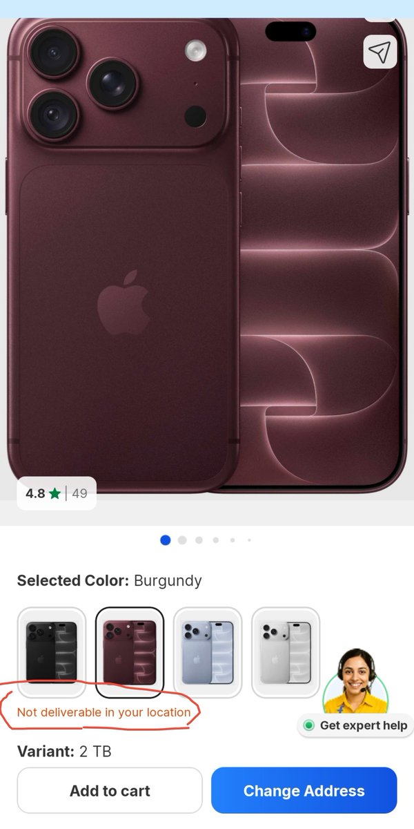 RADHIKA_INF's tweet photo. नीरज @apna123neeraj मैं तुम्हें iPhone 18 1TB Gift कर रही हूँ लेकिन ये Flipkart वाले तुम्हारे Location पर डिलीवर ही नहीं कर रहे हैं

अब किसी से iPhone मत मांगना…
पहले Flipkart वालों से बोलो कि Location पर Delivery शुरू करें, तभी Gift मिलेगा https://t.co/1pjFNUq4qr