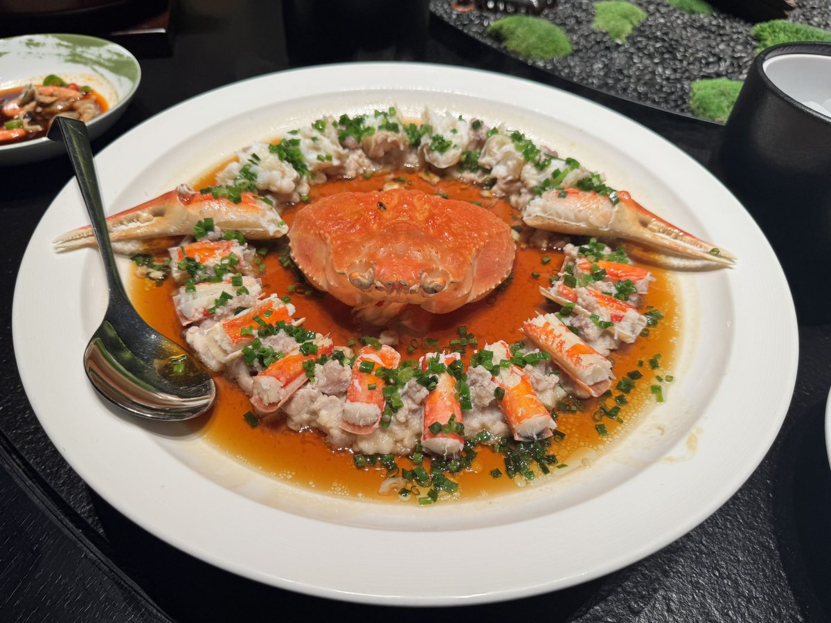 Bo2Mk1Wj8's tweet photo. 今宵は上海の揚州料理で一杯！
#中国料理 #蟹 #海老 https://t.co/BckQqoKs2u