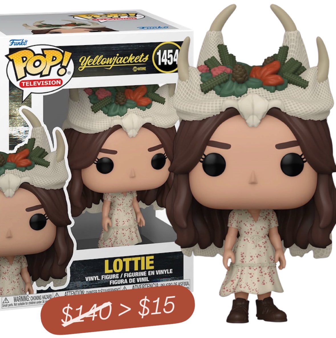 FunkoPOPsNews's tweet photo. For those interested, Yellowjackets Lottie Funko POP! Is back up for pre-order below .. currently going for $140 elsewhere ~

   Linky ~ https://t.co/OSFBqiv9Ir

No charge until ship, free shipping $79+

#Ad #Yellowjackets #FunkoPOPNews #Funko #FunkoPOP https://t.co/wrFjeDMq1V