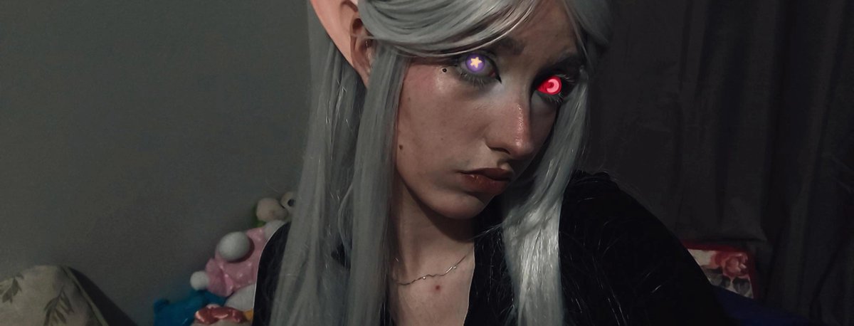 divinnaltkyo's tweet photo. naosei como q eu vo faze isso 
a lente roxa eu achei uma q resolve a estrela, o problema eh o olho vermelho

gostei da primeira foto https://t.co/QqVF5HMBk2