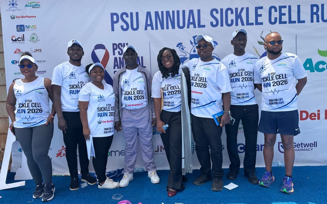 JTusiimire's tweet photo. On behalf of @PharmacistsUg, I wish to sincerely appreciate everyone who supported or participated in this year's Sickle Cell Run. Our message remains clear and simple: Test Before You Love! Together, through awareness and proactiveness, we can reduce the Sickle Cell Disease burden in Uganda. #RunForHope

https://t.co/qaLsYHCiWr