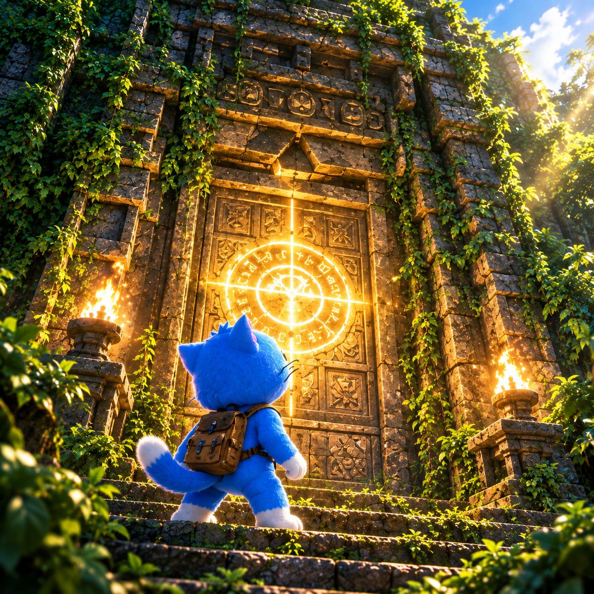 thepuscat's tweet photo. mysterious gate. https://t.co/BBotmX1Cfb