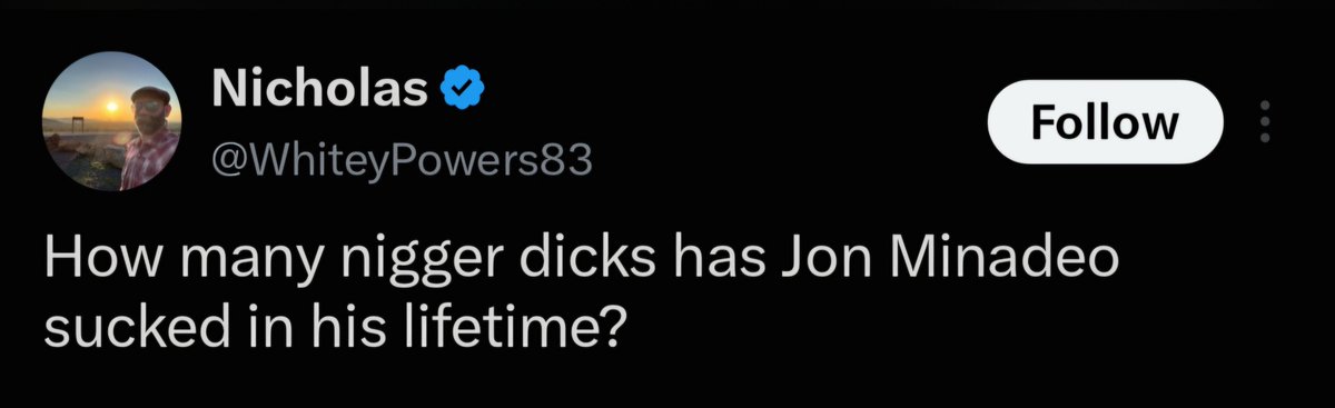Kvlt369's tweet photo. This is just a fraction of how much this degenerate talks about dicks and homosex. https://t.co/9Mg9K3zGUb
