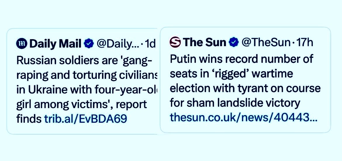 indyscotnews's tweet photo. London’s racist, Russophobic, pro-war media prints unsubstantiated claims as fact. Projection much. https://t.co/1iPF3W0Hs1