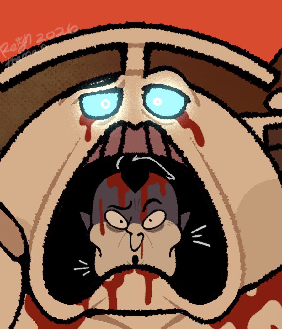 ReignTheMain's tweet photo. EXSANGUINATOR WITH OPEN GRILL HEADCANON/REDRAW! I’m actually kinda surprised some people like the my variant teehee 🩸

#spaceking #flashgitz #Exsanguinator #redraw #vampire https://t.co/BSYhwdr05u