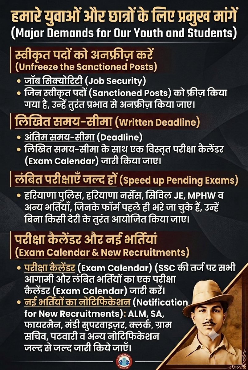 SkBishnoi41292's tweet photo. @nayabsainiBJP
#Hssc_Release_Exam_Calendar https://t.co/55wF1gguZh
