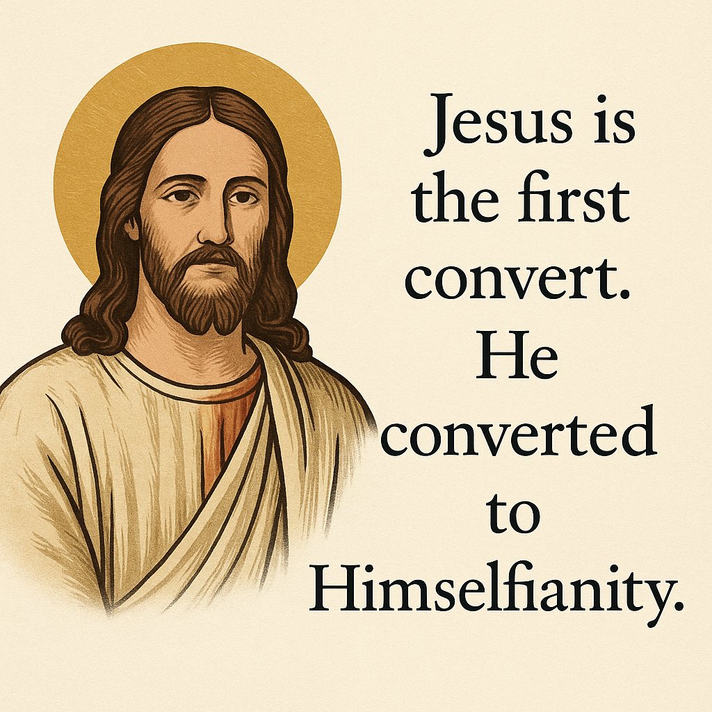 BobbyPiklz's tweet photo. @sneako Christian know that a convert (John baptized Him) died for their sins. https://t.co/yLIBWqqdkm