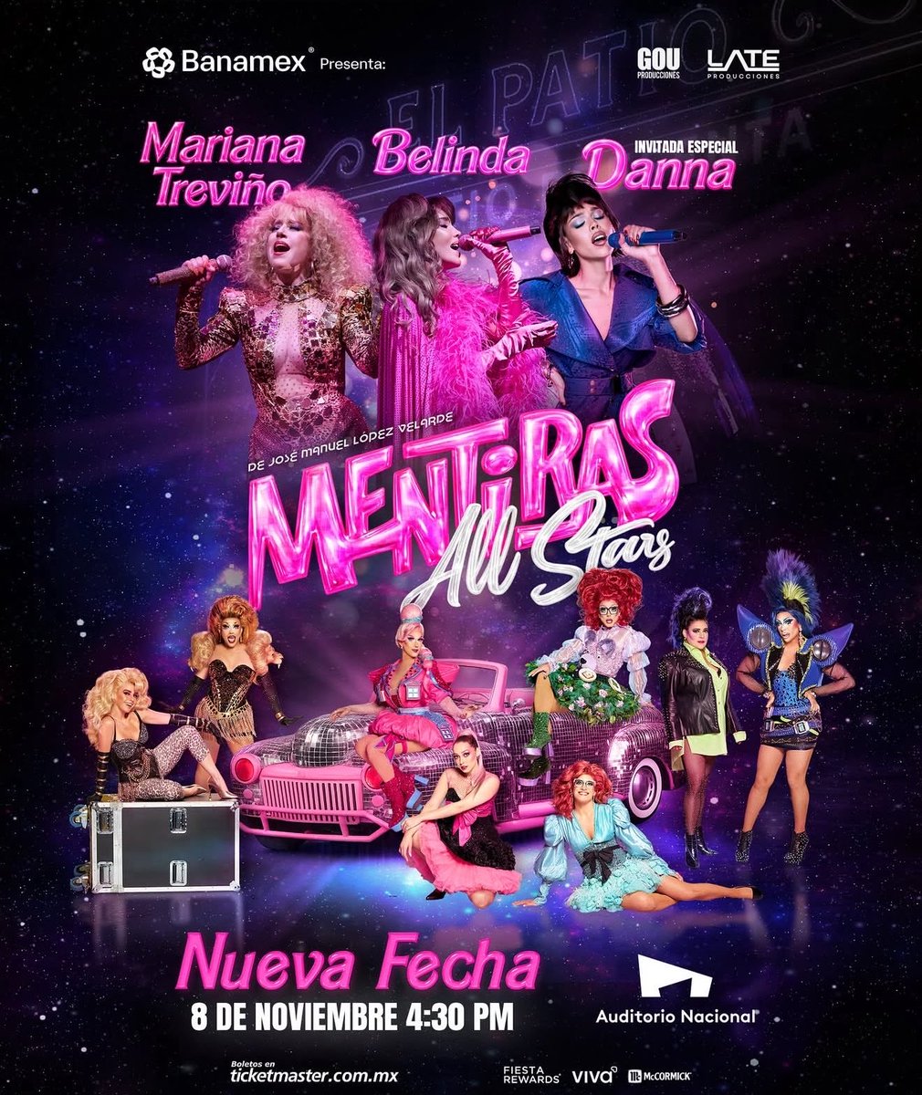 izrrahelito's tweet photo. ¿Será que el chisme de Mariana Treviño en Mentiras All Stars es cierto?

Hace unos días sí aparecía en el cartel de la nueva fecha en CDMX y, después de la presentación en LA, la quitaron… 🤔🤔🤔 https://t.co/pVm7awhBkY