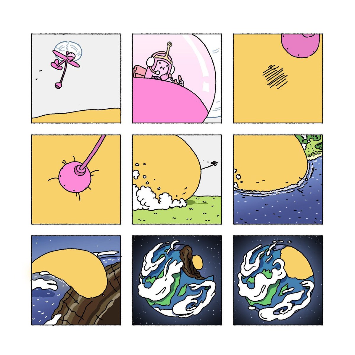 advtimemoments's tweet photo. jake's death by adventure time storyboard artist Steve Wolfhard https://t.co/F3QXh8JL26