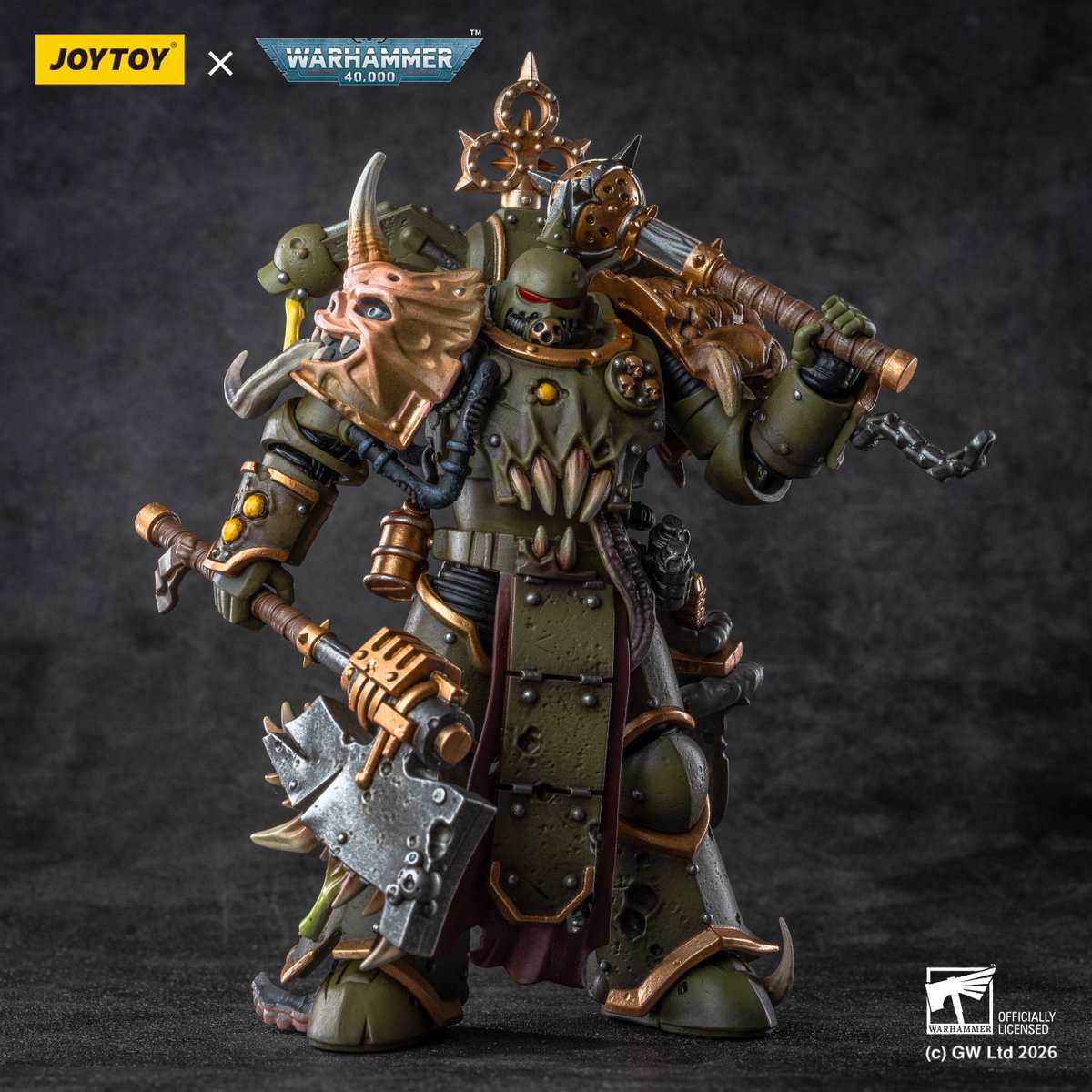 Joytoy_official's tweet photo. Endless war. Endless plague. 
#warhammer40k #warhammercommunity #warhammer #joytoy #toyphotography #toy #toyphoto #actionfigure #actionfigures #joytoyactionfigures https://t.co/6mhEt9IECq